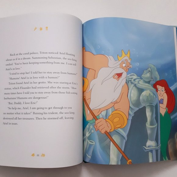The Little Mermaid Storybook and Audio Book CD - Picture 4 of 7